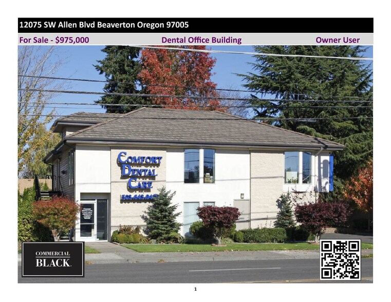 Primary Photo Of 12075 SW Allen Blvd, Beaverton Medical For Sale