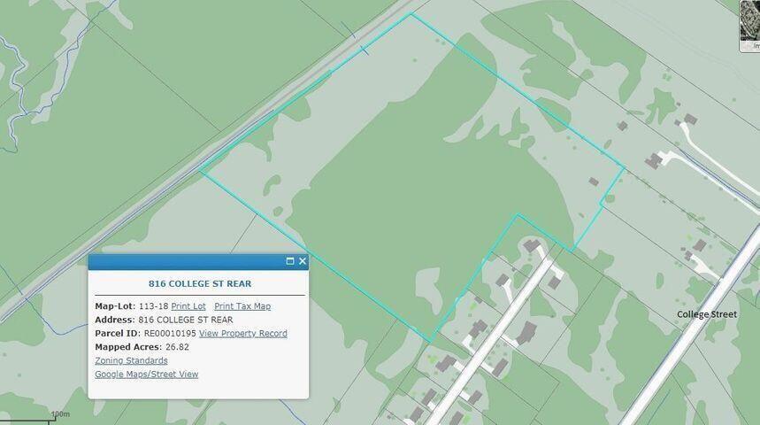 More Photos Of 832 College St, Lewiston Land For Sale