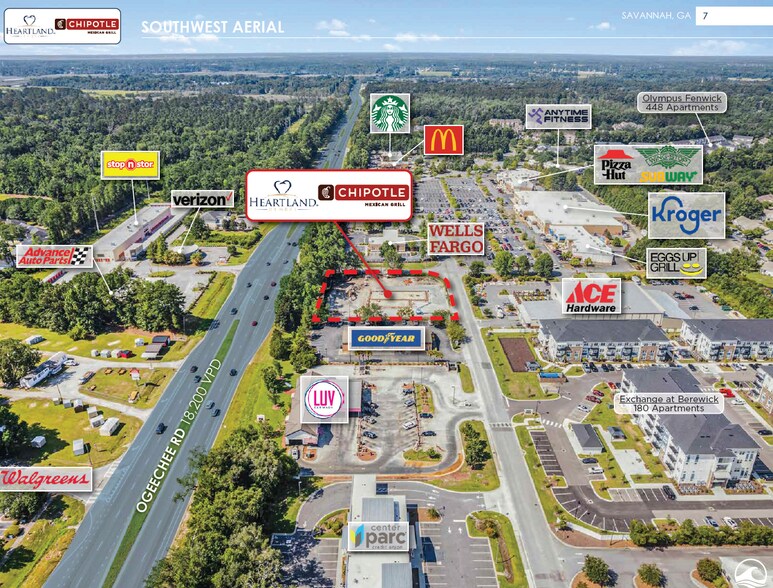 More Photos Of 5706 Ogeechee Rd, Savannah Storefront For Sale