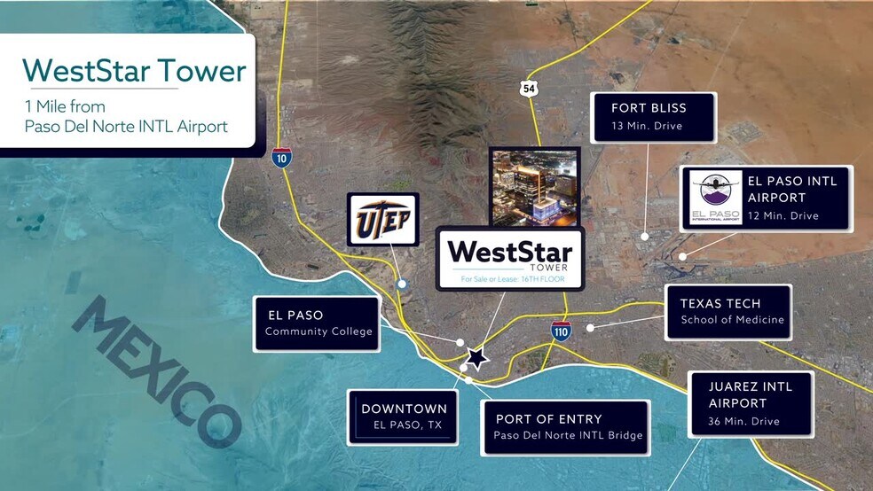 More Photos Of 601 N Mesa St, El Paso Office For Sale