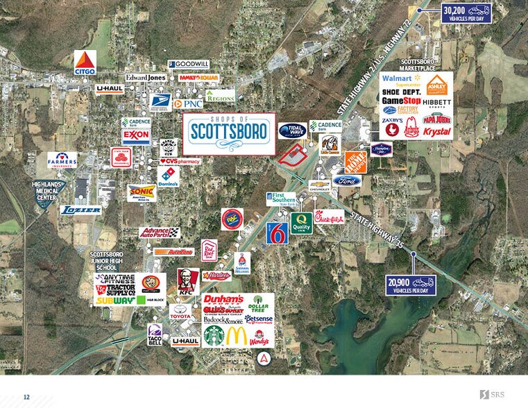 More Photos Of 24540 John T Reid Pky, Scottsboro General Retail For Sale