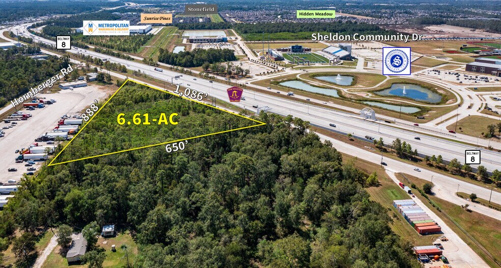 More Photos Of 0 E Sam Houston Pkwy N, Houston Land For Sale