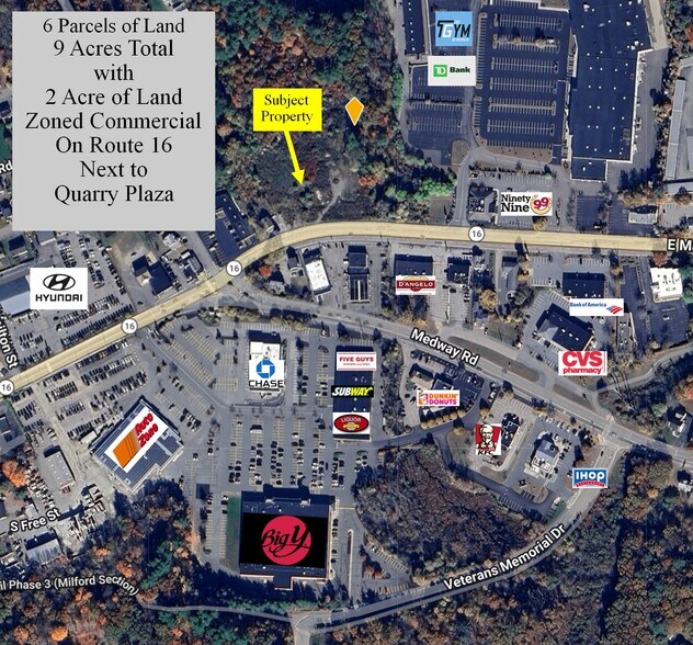 Primary Photo Of 190 E Main St, Milford Land For Sale