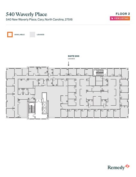 More Photos Of 540 New Waverly Pl, Cary Medical For Lease