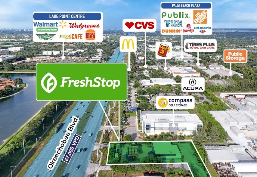 More Photos Of 6950 Okeechobee Blvd, West Palm Beach Convenience Store For Sale