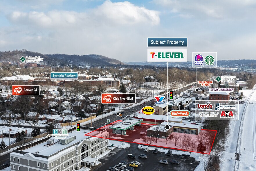 More Photos Of 209 Ohio River Blvd, Sewickley Auto Repair For Sale