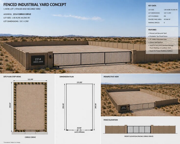 More Photos Of 2214 Cirrus Dr, Prescott Land For Lease