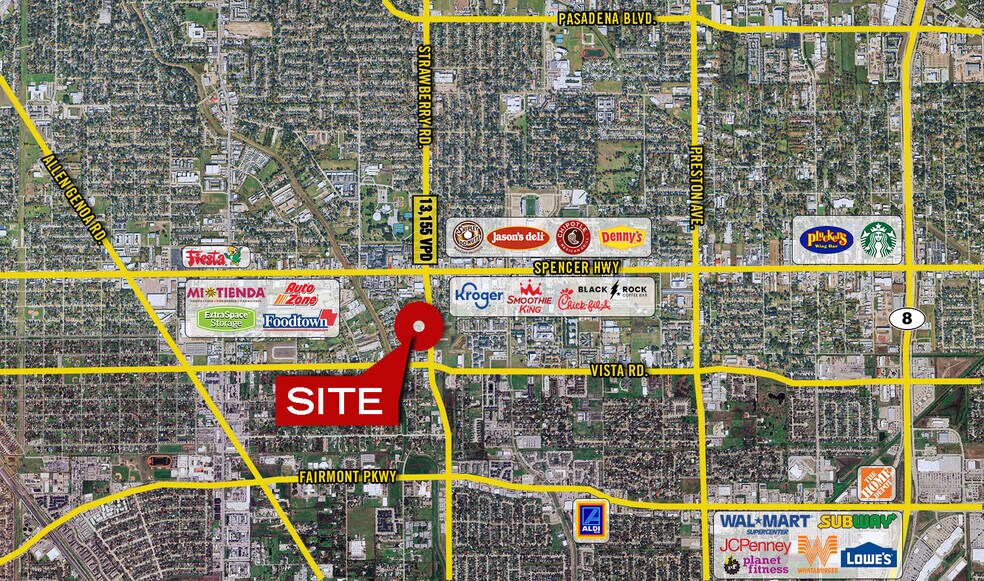 More Photos Of 3260 Strawberry Rd, Pasadena General Retail For Sale