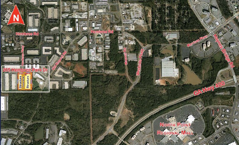 More Photos Of 215 Hembree Park Dr, Roswell Distribution For Lease