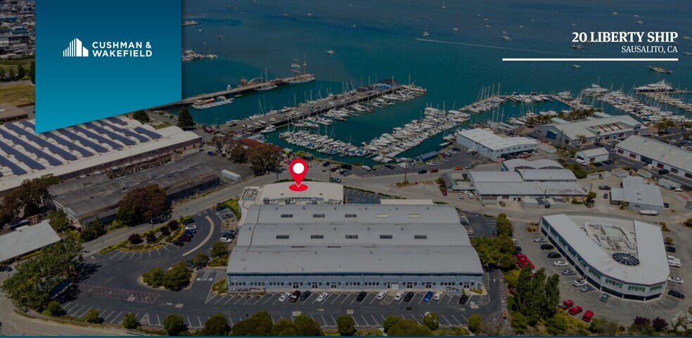 More Photos Of 10-20 Liberty Ship Way, Sausalito Light Manufacturing For Lease