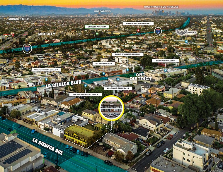 More Photos Of 2646-2656 La Cienega Ave, Los Angeles Storefront Retail Residential For Lease