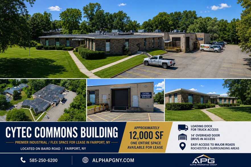 More Photos Of 2555 Baird Rd, Penfield Light Manufacturing For Lease