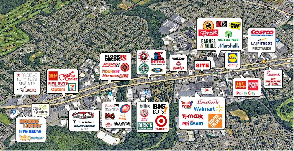 More Photos Of 2500 Route 22, Union Township Bank For Lease