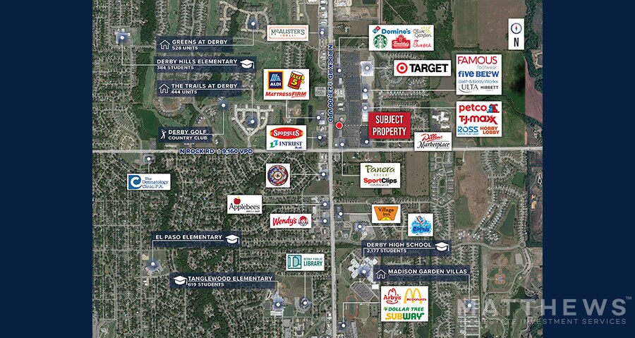 More Photos Of 1700 N Rock Rd, Derby Storefront For Sale