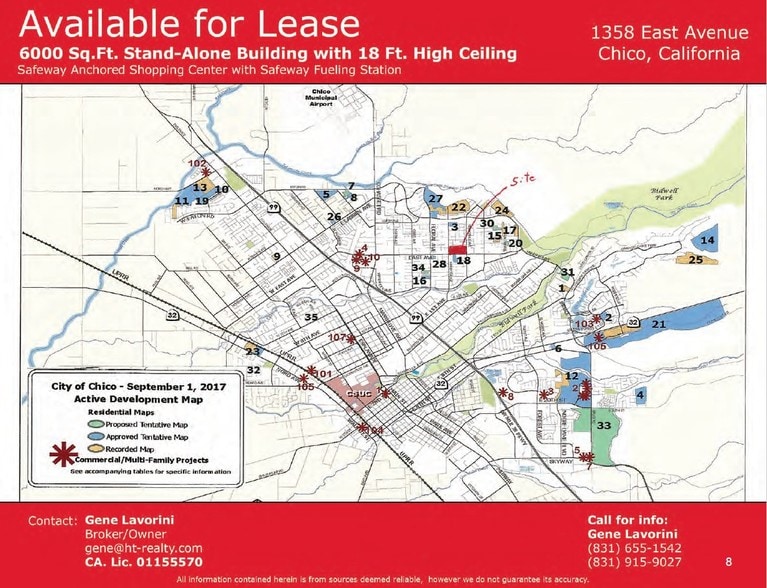 More Photos Of 1358 East Ave, Chico Freestanding For Lease