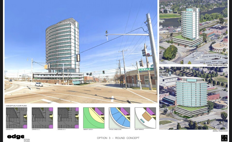 Primary Photo Of 463 N Front St, Memphis Land For Sale