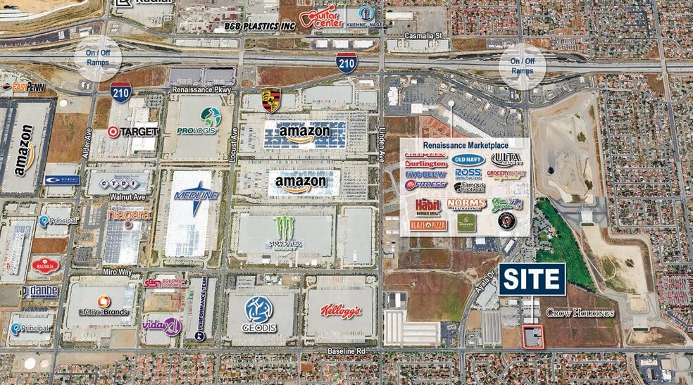 More Photos Of 1110 W Baseline Rd, Rialto Warehouse For Lease