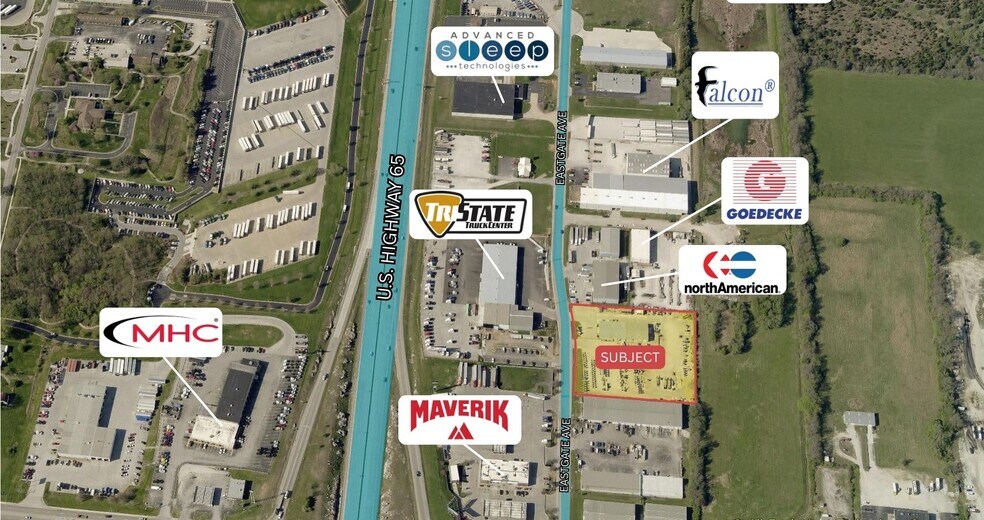 More Photos Of 2520 N Eastgate Ave, Springfield Warehouse For Lease