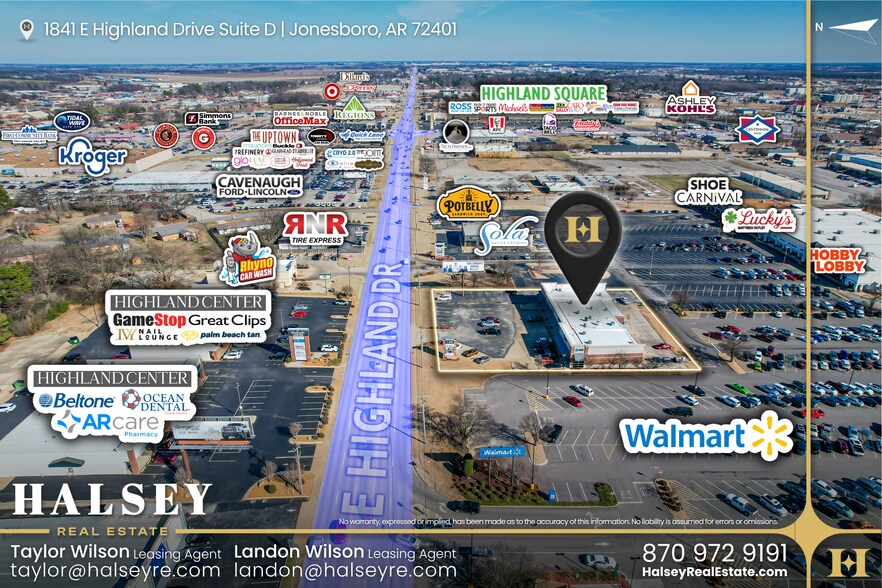 More Photos Of 1841 E Highland Dr, Jonesboro Storefront Retail Office For Lease