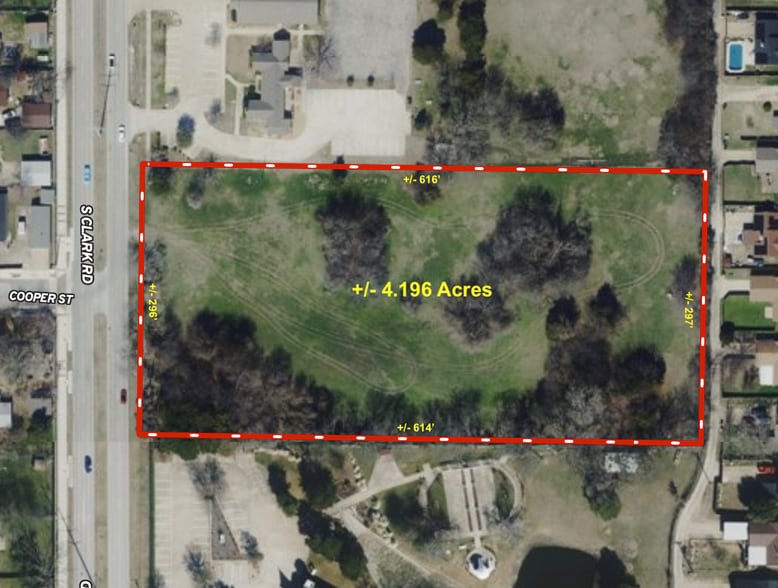 Primary Photo Of 306 S Clark Rd, Cedar Hill Land For Sale