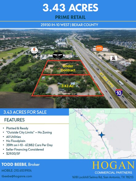 Primary Photo Of 25920 Interstate 10 W, Boerne Land For Sale