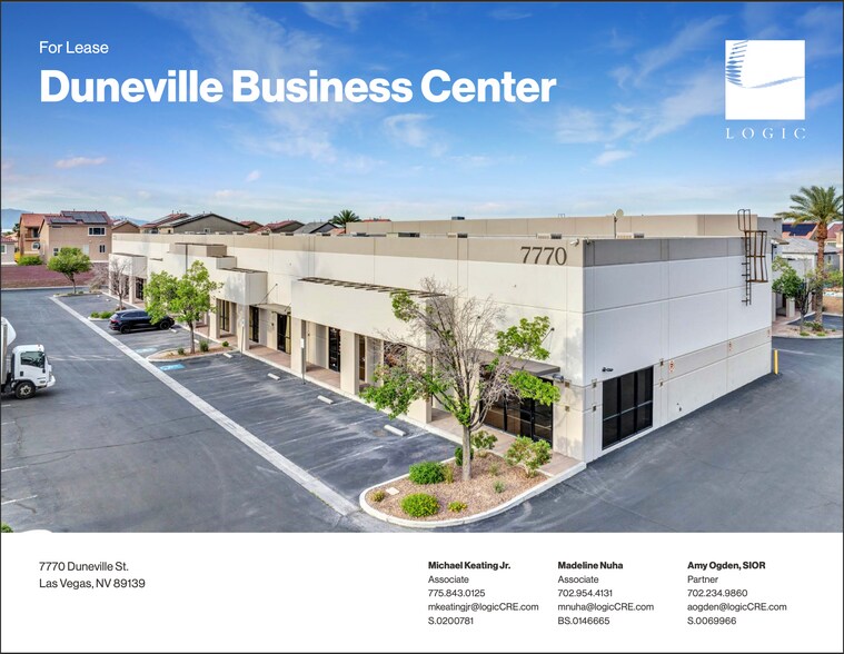 Primary Photo Of 7770 Duneville St, Las Vegas Distribution For Lease