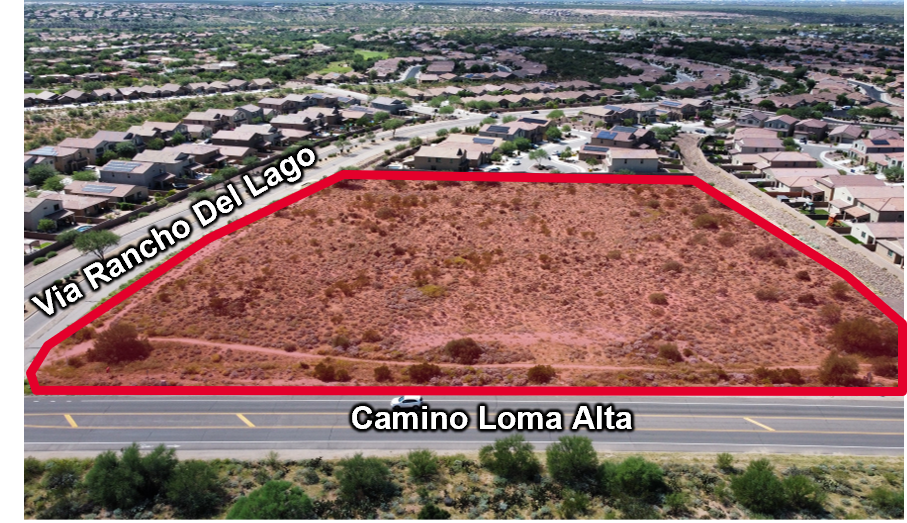 More Photos Of NWC Camino Loma Alta & Via Rancho Del Logo, Vail Land For Sale
