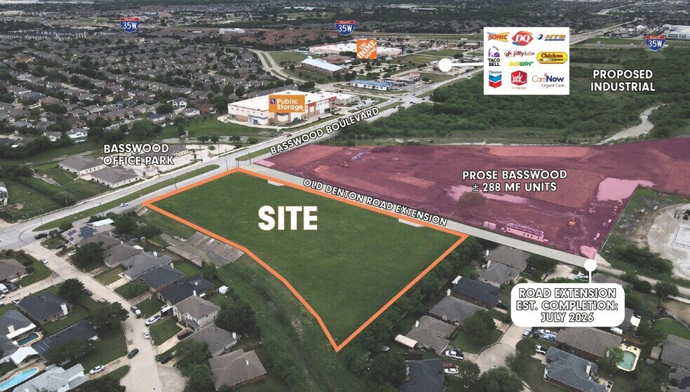 Primary Photo Of 7401 N. Riverside Dr., Fort Worth Land For Sale