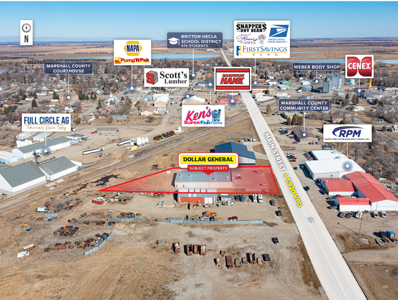 More Photos Of 920 Main Ave, Britton General Retail For Sale