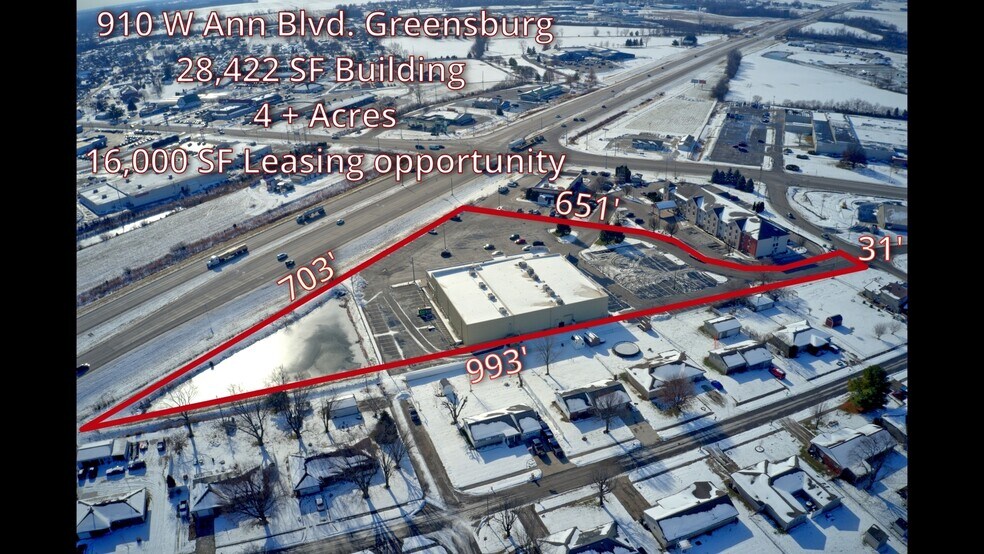 More Photos Of 910 W Ann Blvd, Greensburg General Retail For Sale