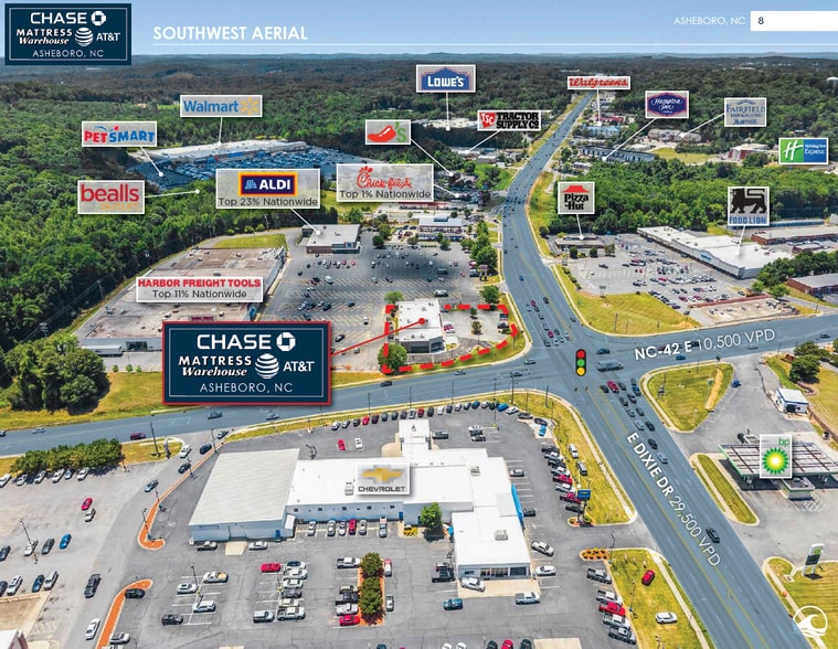 More Photos Of 1334 E Dixie Dr, Asheboro Bank For Sale