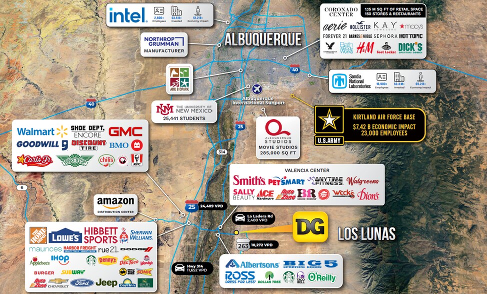 More Photos Of 3 La Ladera rd, Los Lunas General Retail For Sale