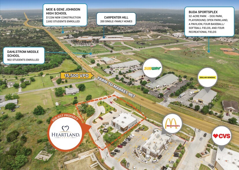 More Photos Of 3361 FM 967, Buda Freestanding For Sale