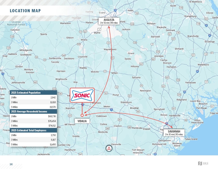 More Photos Of 1803 E 1st St, Vidalia Fast Food For Sale