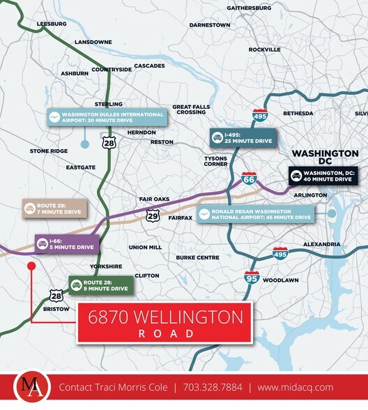 More Photos Of 6870-6886 Wellington Rd, Manassas Light Distribution For Sale