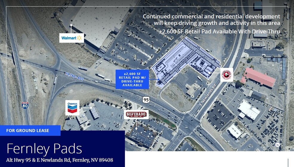Primary Photo Of E Newlands Dr, Fernley General Retail For Lease