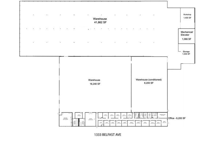 More Photos Of 1333 Belfast Ave, Columbus Warehouse For Sale