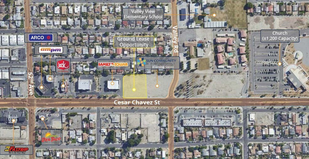 Primary Photo Of 52282 Cesar Chavez St, Coachella Land For Lease