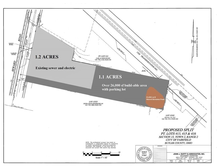 Primary Photo Of 9510 Seward Rd, Fairfield Land For Sale