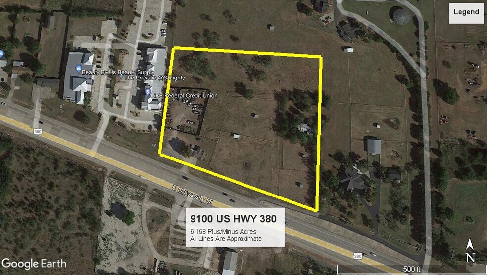 Primary Photo Of 9100 US HWY 380, Cross Roads Land For Sale