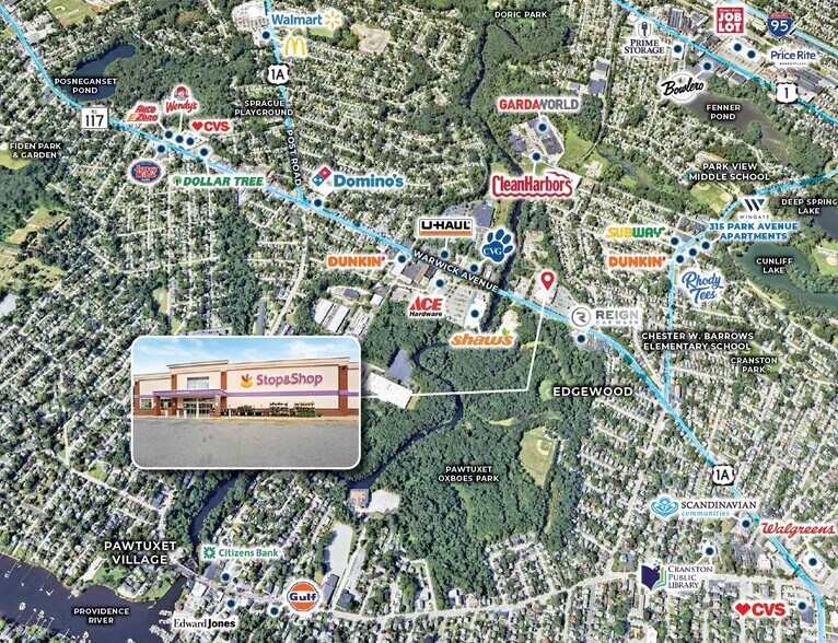 More Photos Of 275 Warwick Ave, Cranston Supermarket For Sale