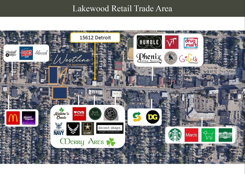 More Photos Of 15612-15618 Detroit Ave, Lakewood Storefront Retail Office For Lease