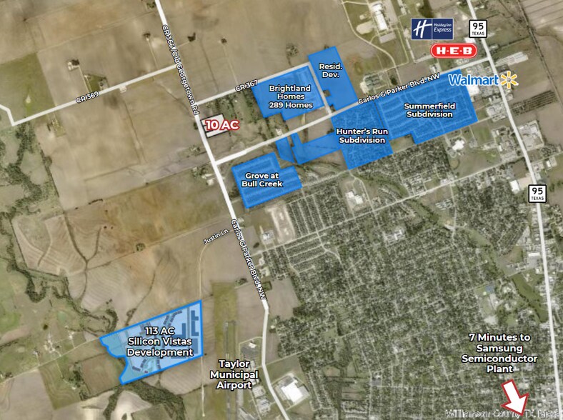 Primary Photo Of 3910 Old Georgetown Rd, Taylor Land For Sale
