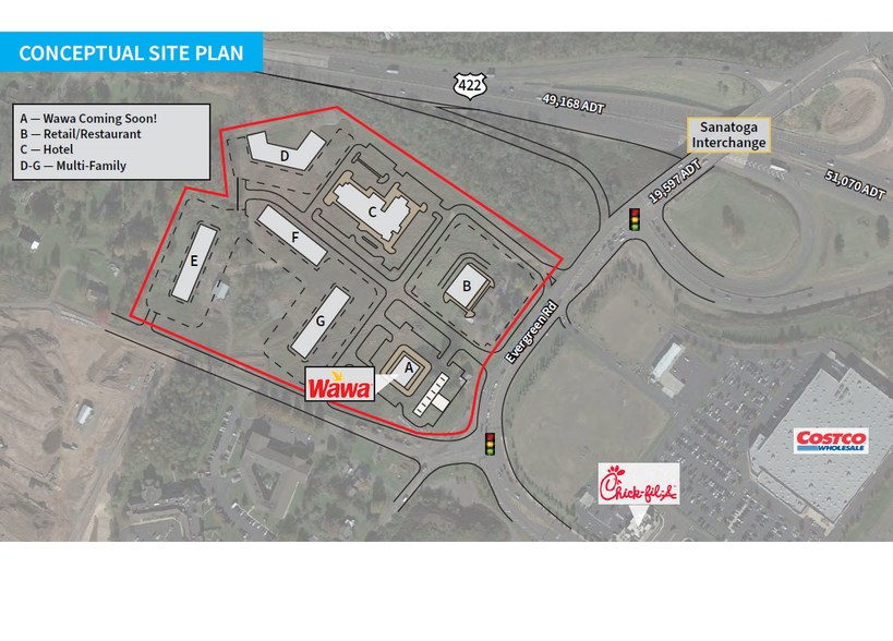 Primary Photo Of Route 422 & Evergreen Rd, Pottstown Land For Sale