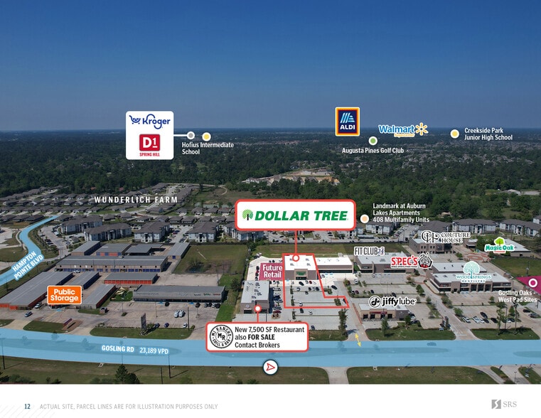More Photos Of 24527 Gosling Rd, Spring Storefront For Sale