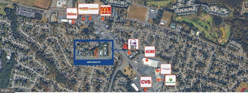 More Photos Of 609 High St, Mount Holly Storefront Retail Office For Sale