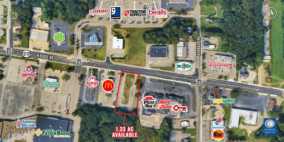 More Photos Of 6634 N Ridge Rd, Madison Land For Sale