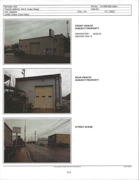 More Photos Of 154 N Cedar St, Hazleton Manufacturing For Sale