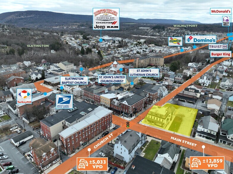 More Photos Of 705 Main St, Slatington Bank For Lease