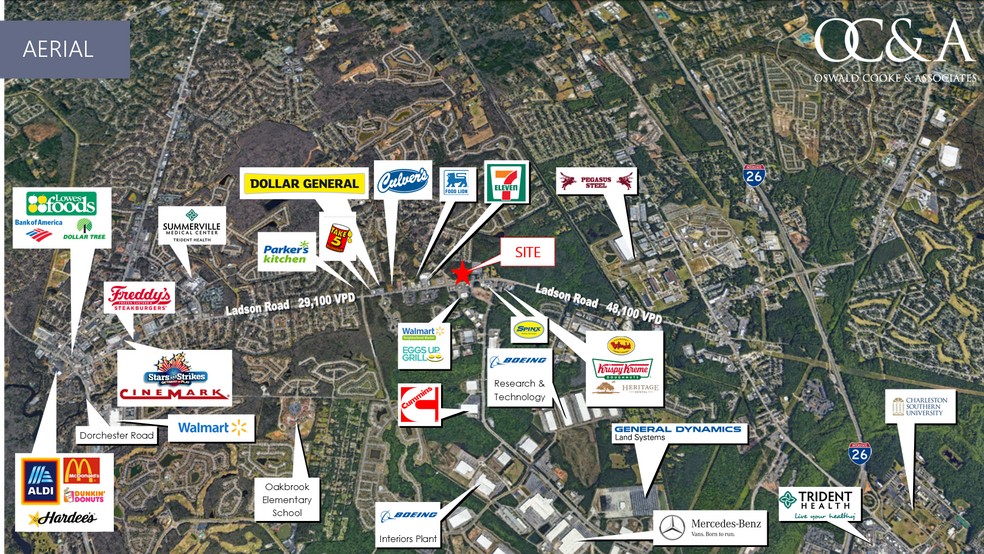 More Photos Of 3698 Ladson Rd, Ladson Land For Lease